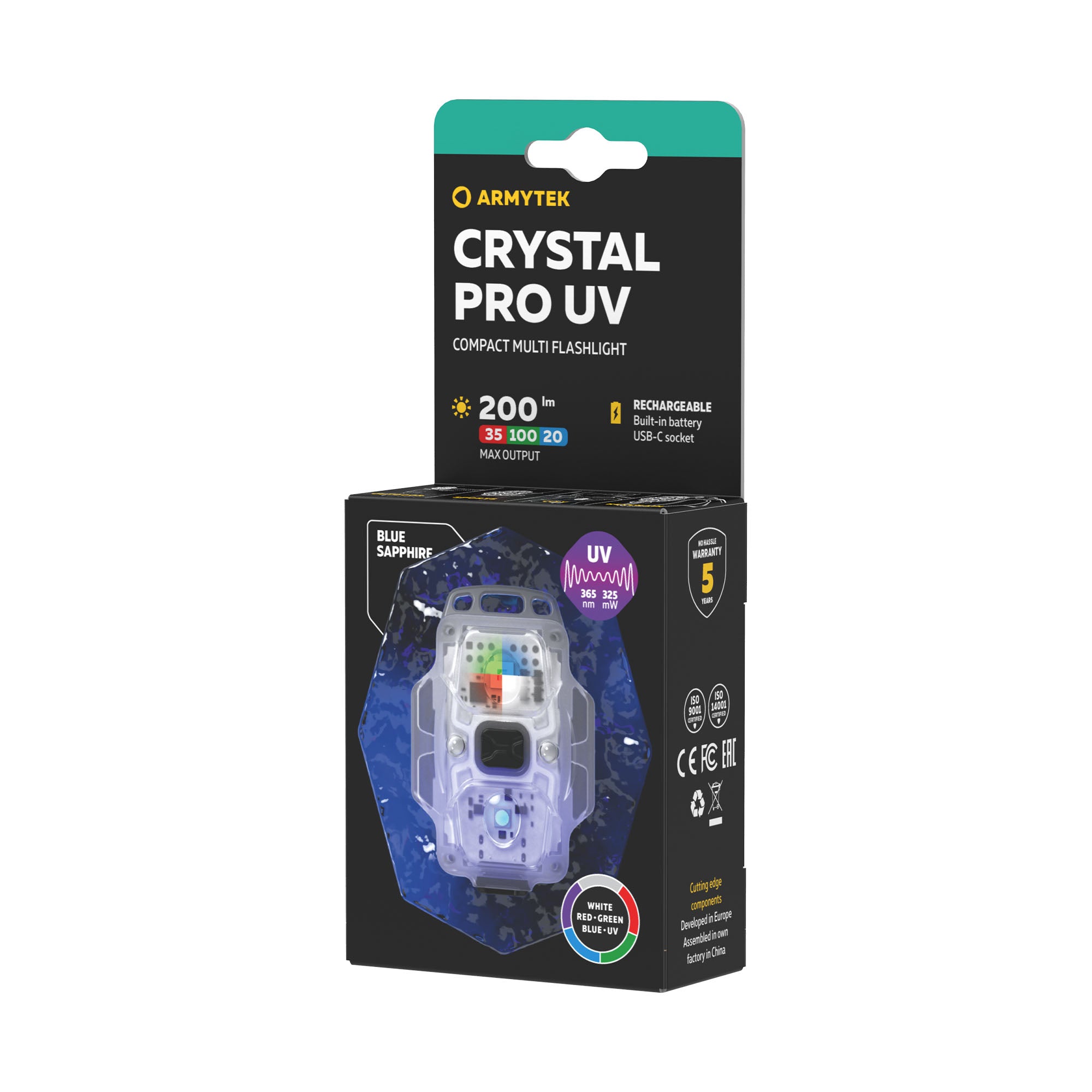 Armytek Crystal Pro UV
